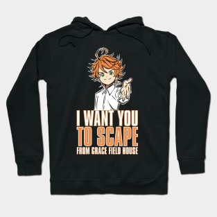 THE PROMISED NEVERLAND: I WANT YOU Hoodie